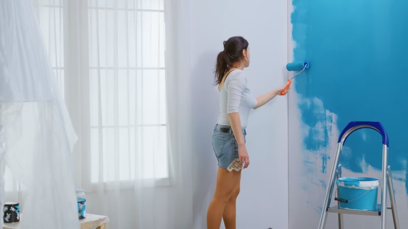 Strategic Wall Painting Techniques: Creating Depth and Dimension ​