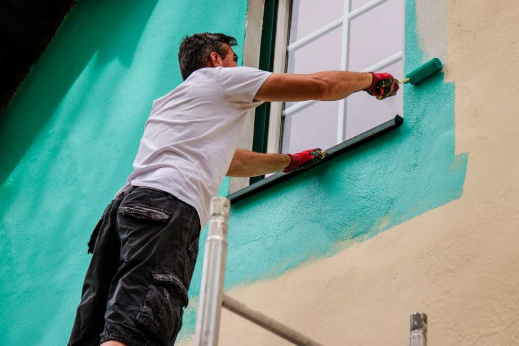 exterior wall painting