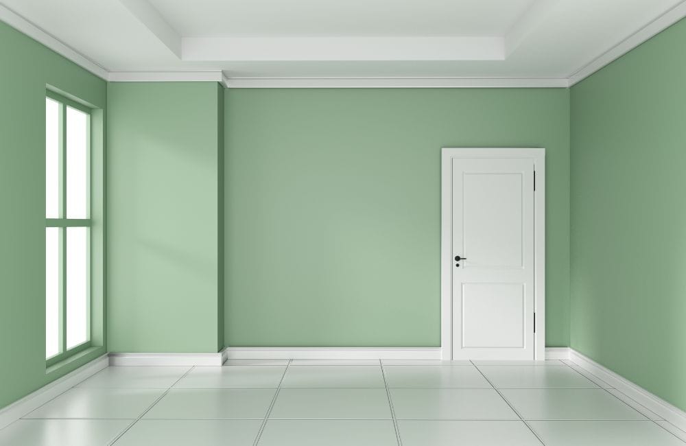 Green shades room