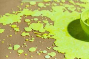 Glowing paint