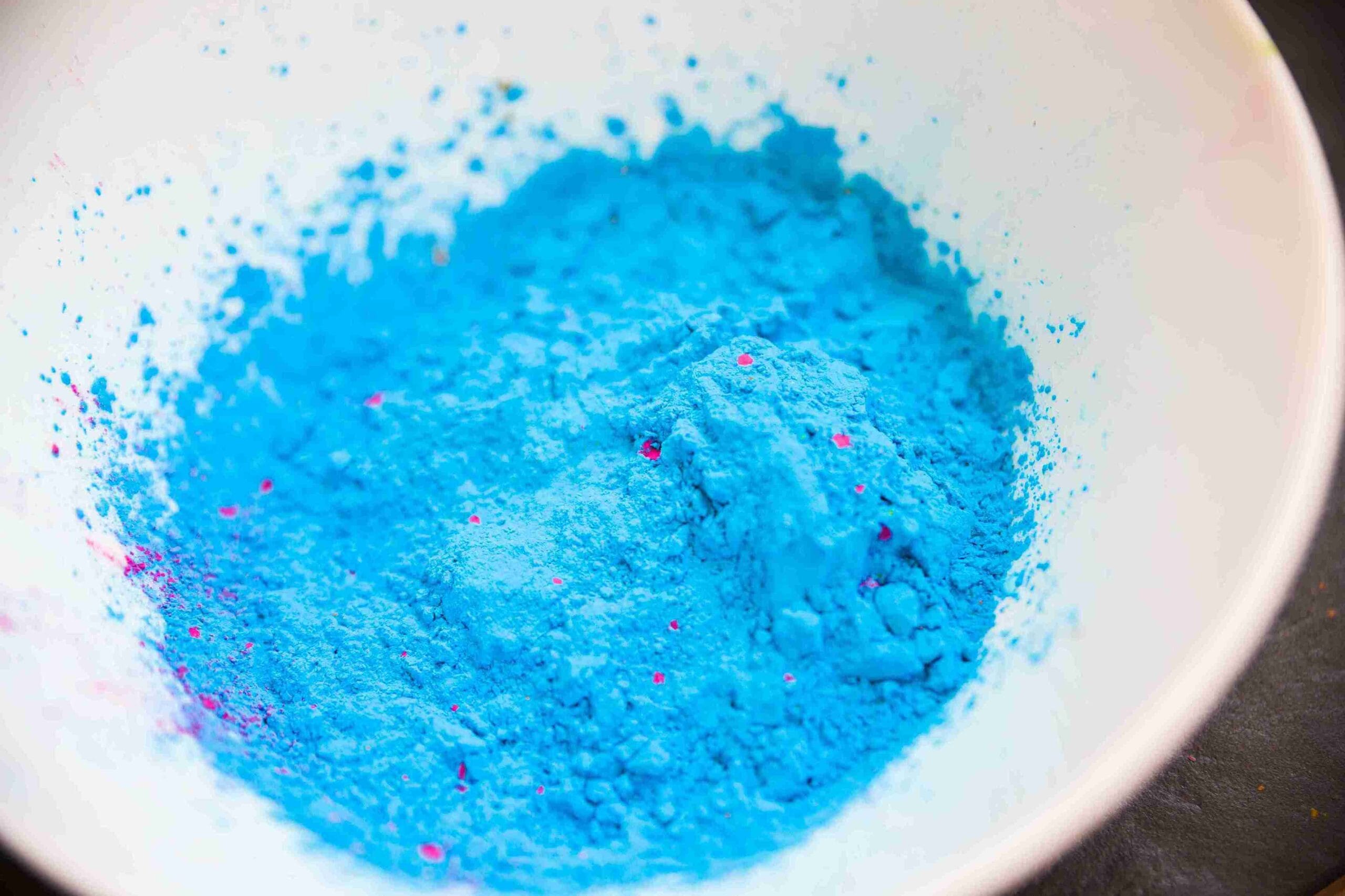 blue powders